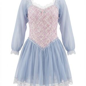 Vintage Barbie Swan Lake Coquette Dance Dress.